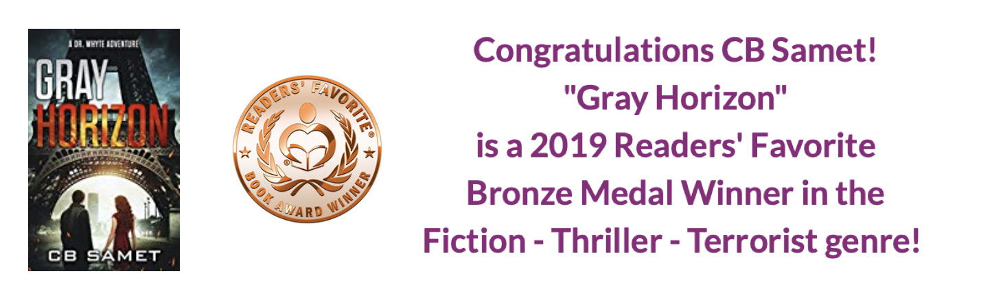 2019 Readers' Favorite Gray Horizon